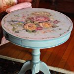 Table de thé Decoupage faites-le vous-même