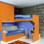 Lits superposés pour enfants avec canapé image