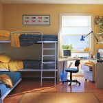 Chambre d'enfants pour trois enfants