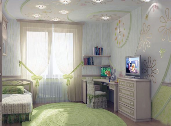 Chambre d'enfant à Khrouchtchev