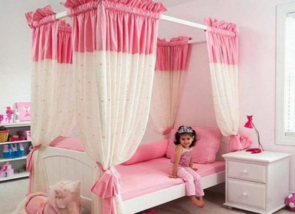 Fotos de camas infantiles para chicas.