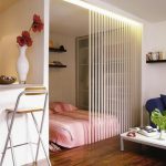 Design de la chambre et du salon