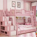Blocco letto a castello per ragazze