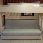 Lits superposés avec un canapé-buy