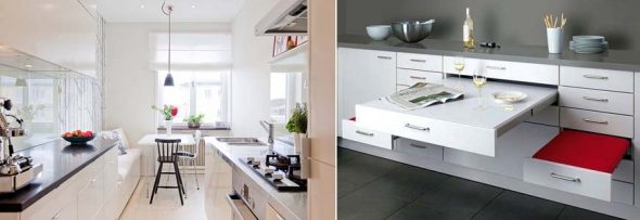 Cuisines à deux lignes