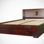 Lit high tech en bois massif