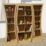 Bibliothèque en carton