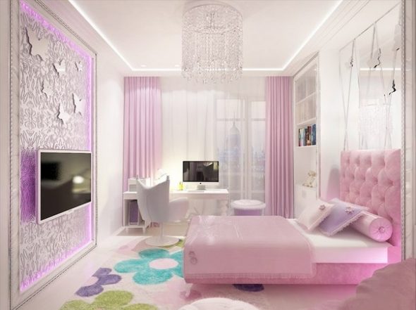 Habitación para princesas.