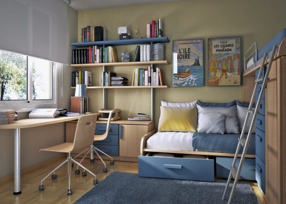 Chambre pour l'étudiant - conseils pour l'arrangement