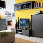 commode dans le salon