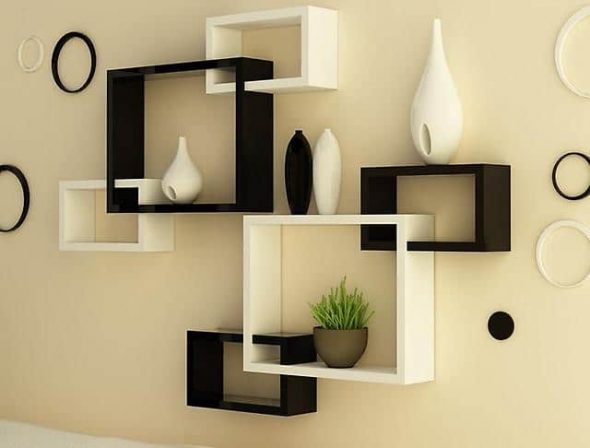 Fixation d'étagères au mur