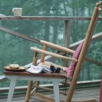 rocking chair sur la véranda