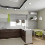 Cuisine dans une maison privée