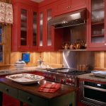 Armoire à vin rouge
