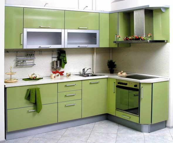 Coin cuisine olives