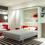 Meubles dans l'appartement d'une pièce