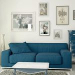 Les canapés multicolores peuvent être difficiles à insérer dans un intérieur existant.