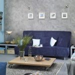 Caractéristiques bleu à l'intérieur