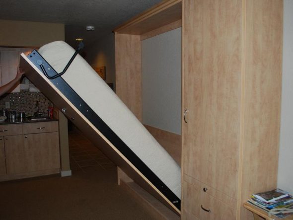 Lit de levage armoire