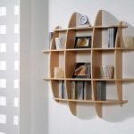 Étagères à livres au mur