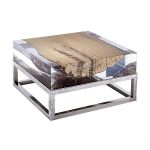 Table intérieure en résine époxy