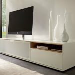 Meuble télé simple blanc