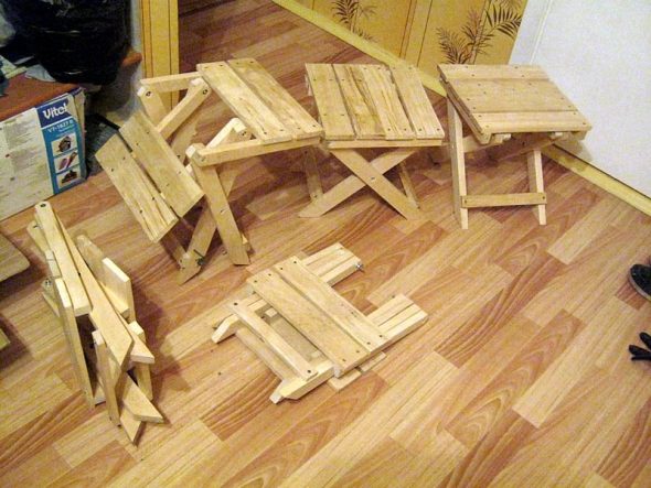 Chaise pliante