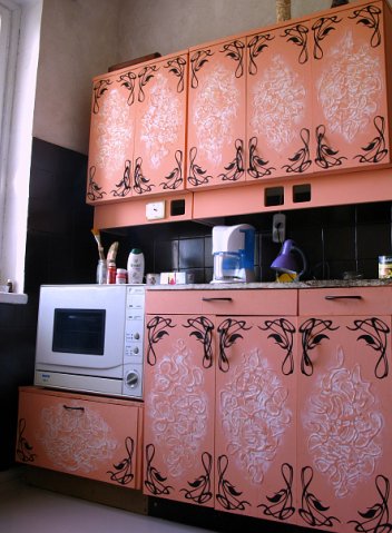 Restauration des façades de cuisine
