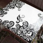 Peinture pour la table
