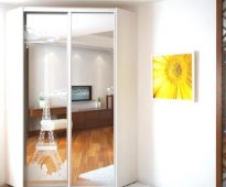 Miroir d'armoire avec un motif