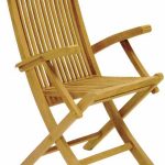 Chaise de campagne pliante avec accoudoirs