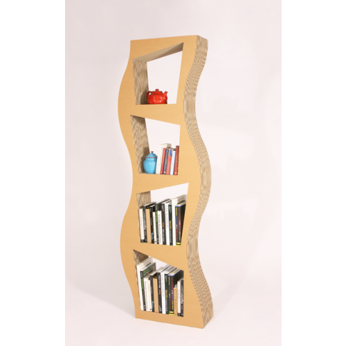 Rack de design en carton intéressant