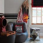 pouf élégant