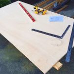 Table de pique-nique à la maison