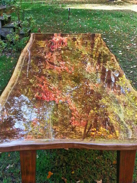 Table époxy