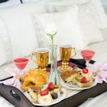 intérieur de la table du petit déjeuner