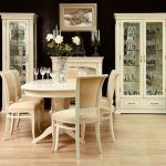 chaises de salon beige