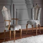chaises de salon rembourrées
