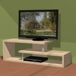 Meuble de télévision avec leurs propres mains dans la conception