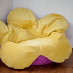 sac de chaise fleur