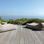sac de chaise sur la véranda