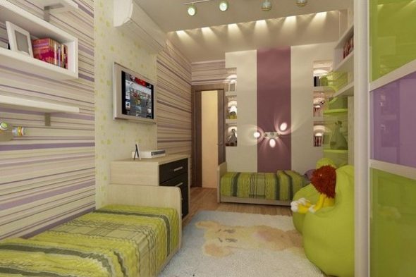 chambre d'enfant pour deux