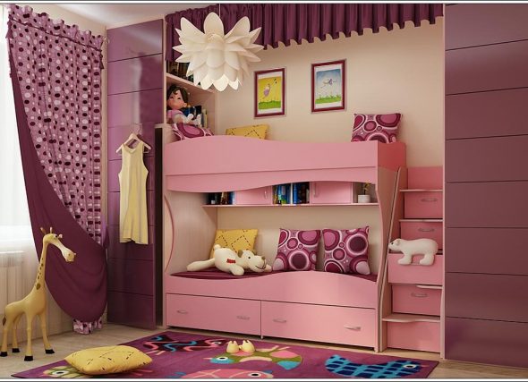 Letti per bambini per ragazze