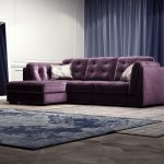 Canapé Eurobook violet