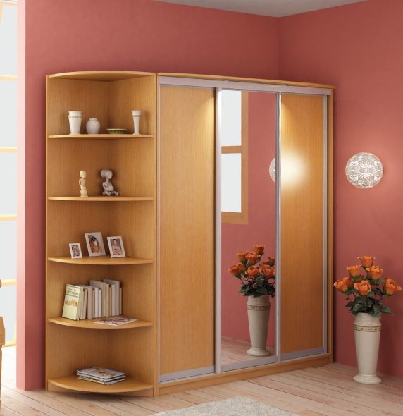 conception de garde-robe dans le hall
