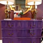 commode violet