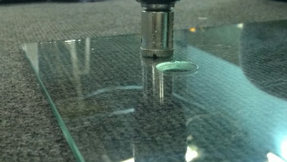percer le verre