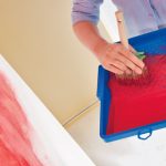 peinture casque rouge
