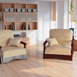 fauteuil-lit avec matelas orthopédique