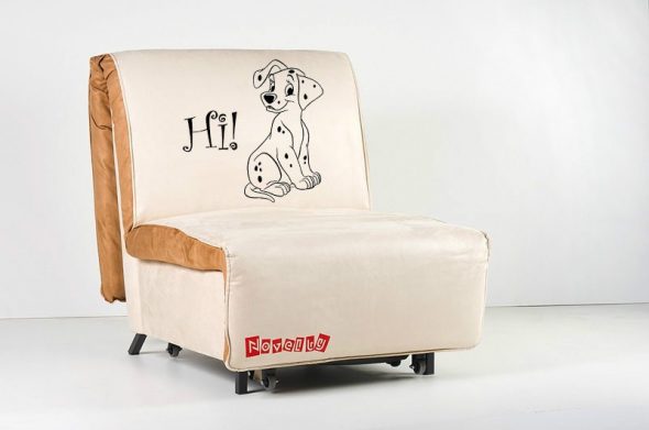 Chaise de lit dalmate